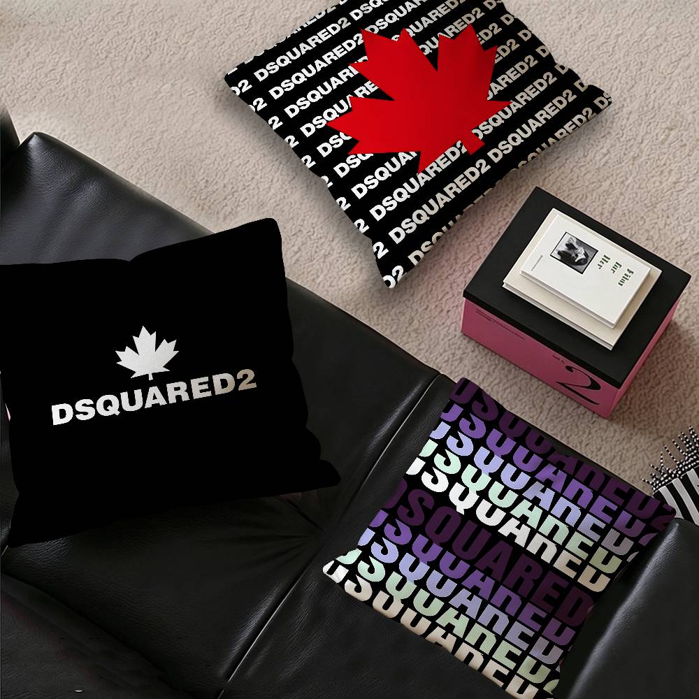 Home Textiles Logo - LOGO D-Dsquared2 Minder Kılıfı Yastık Kılıfı