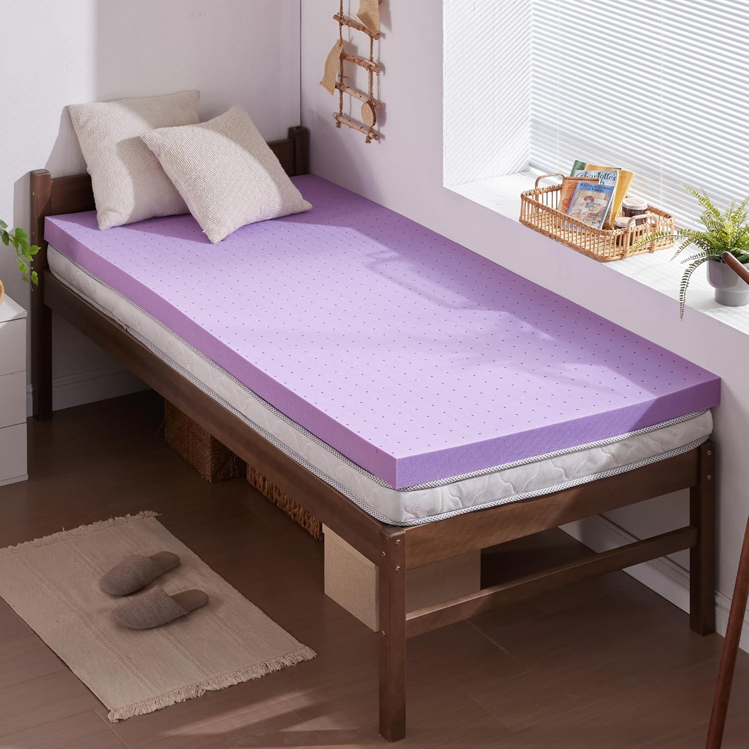 Memory Foam Topper - Jel Hafızalı Köpük Yatak Pedi, 2