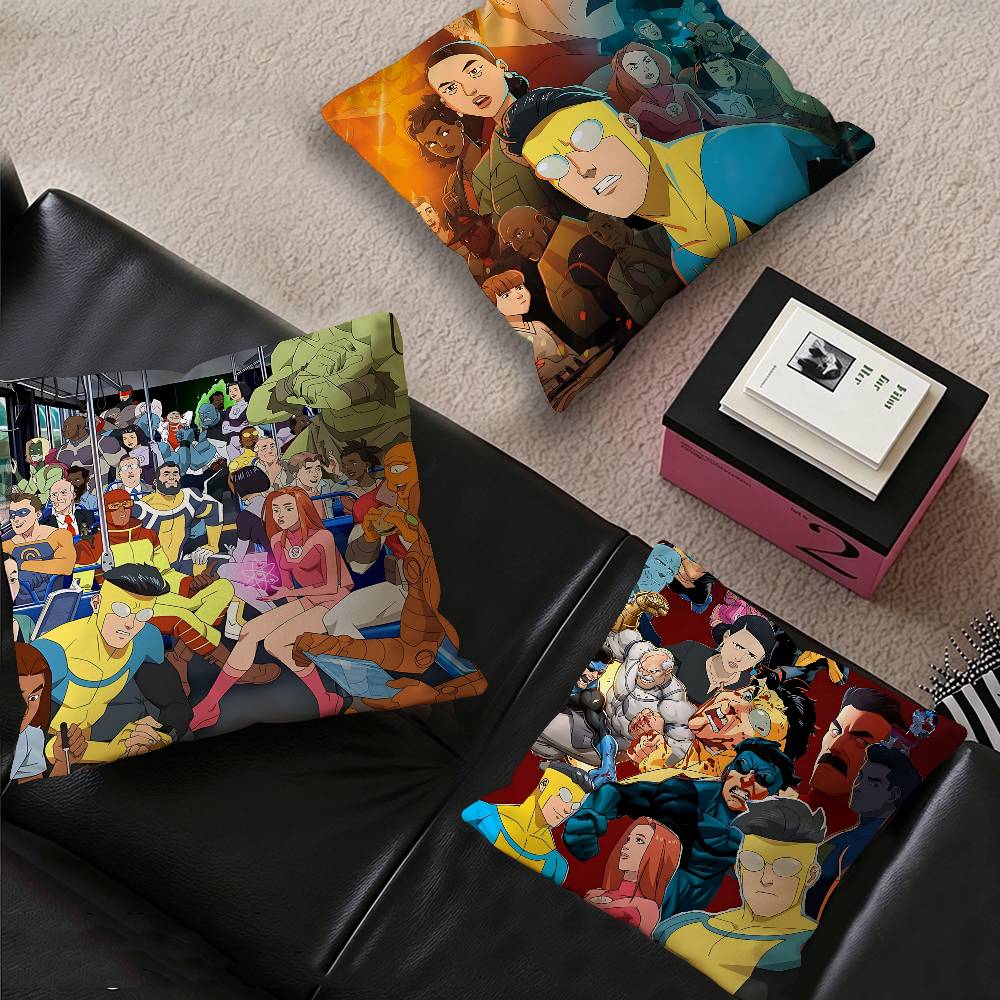 Home Textiles Images - Karikatür Görselleri I-InvincibleS Minder Kılıfı İnç