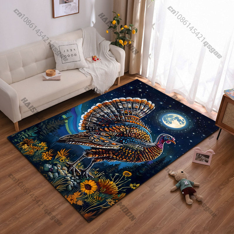 Home Textiles Turkey - Türkiye ay çiçekleri halı Yoga oturma