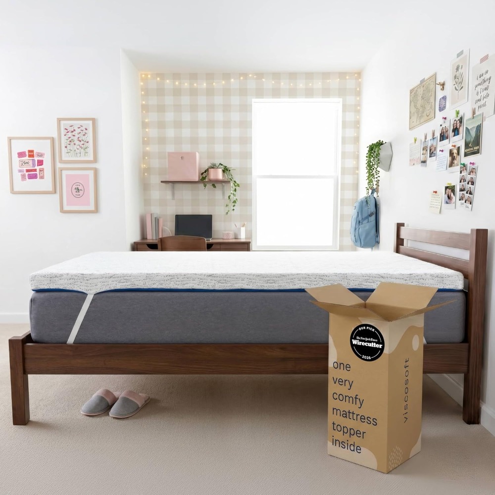 Memory Foam Topper - 3 İnç Hafızalı Köpük Yatak Pedi