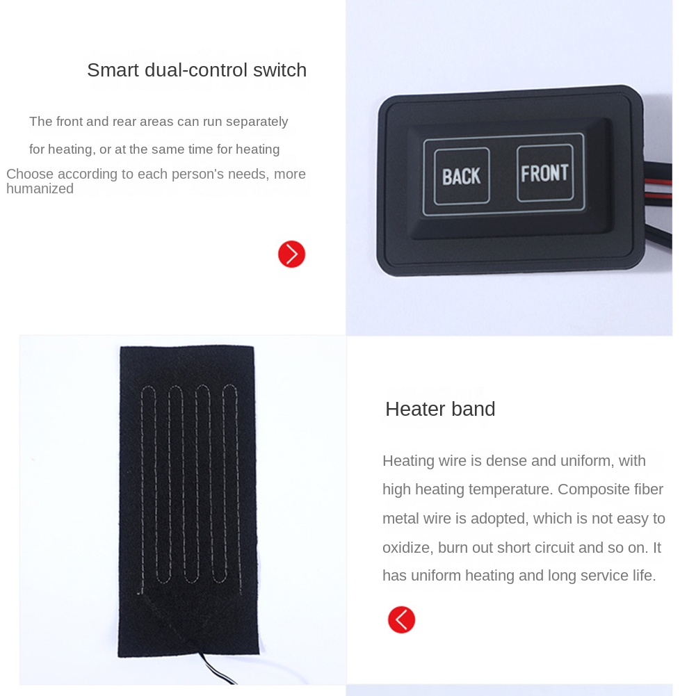AB68 USB Elbise Isıtıcı Ped 3  - Heated Pad Electric incelemesi ve fiyatı
