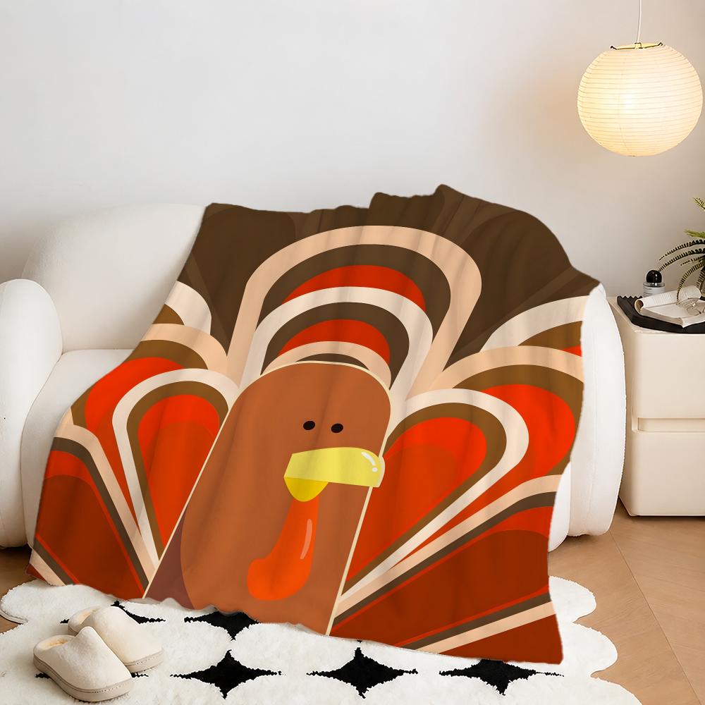 Şükran Günü Temalı Peluş Flane - Home Textiles Turkey incelemesi ve fiyatı