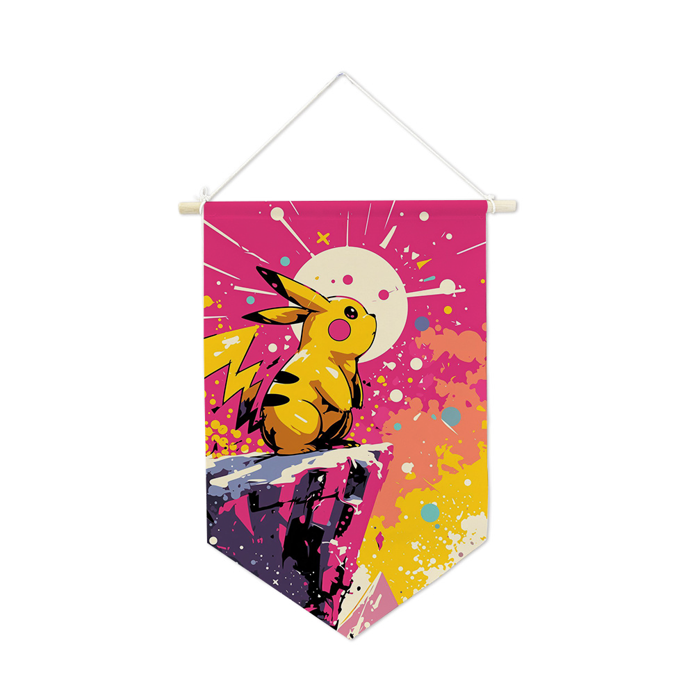 Pokemons Asılı Bez Anime Baskı - Textiles For Home incelemesi ve fiyatı