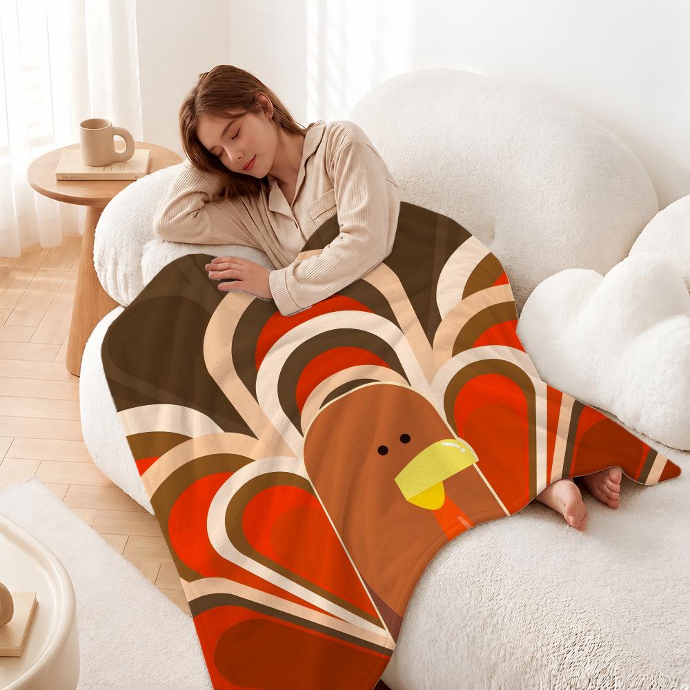 Şükran Günü Temalı Peluş Flane - Home Textiles Turkey incelemesi ve fiyatı