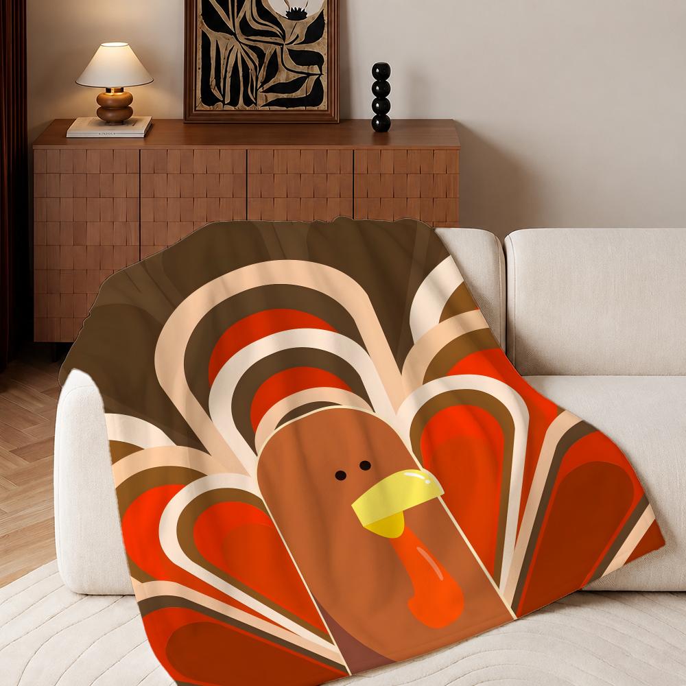 Şükran Günü Temalı Peluş Flane - Home Textiles Turkey incelemesi ve fiyatı