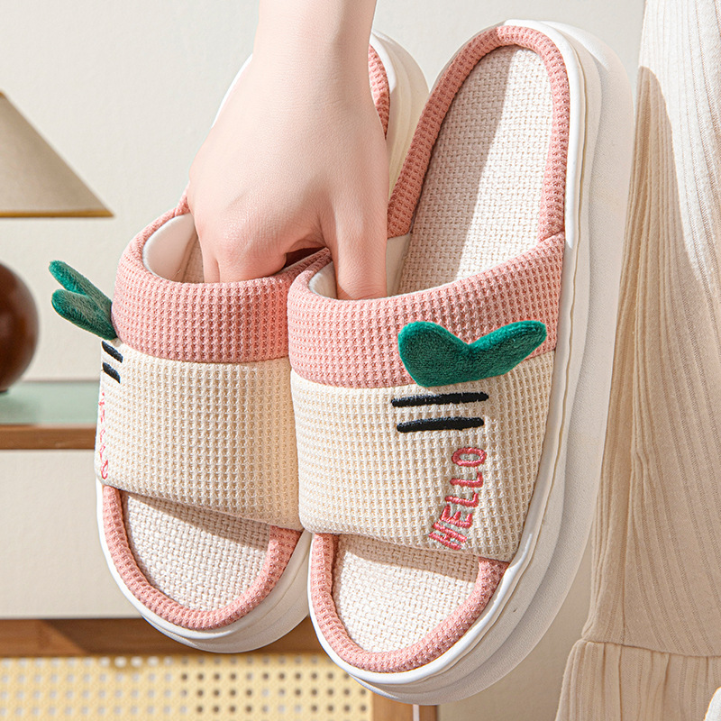 Yeni Stil Keten Terlikler Kadı - Textiles For Home incelemesi ve fiyatı