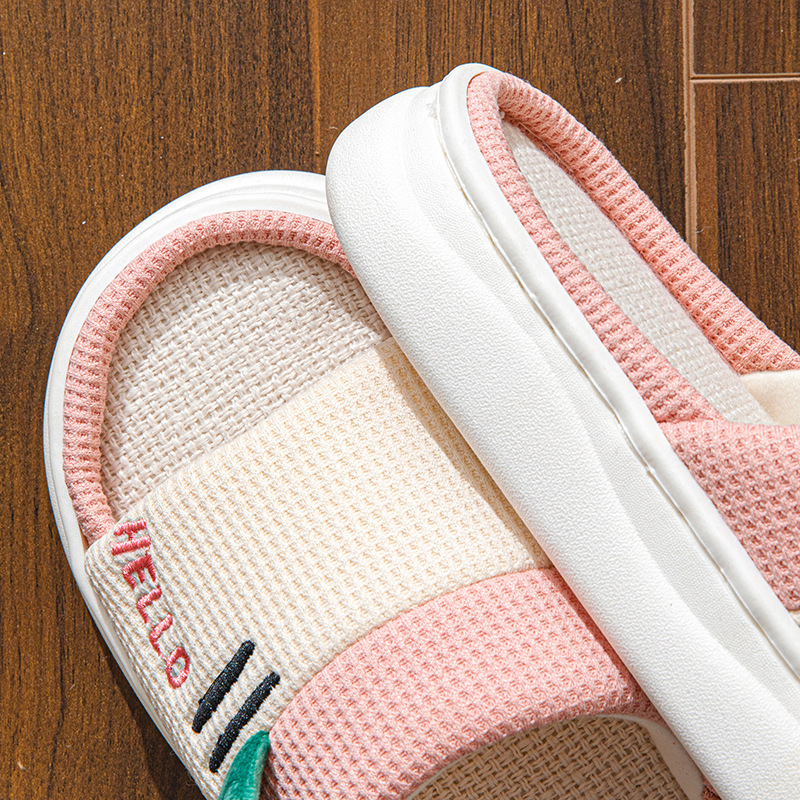 Yeni Stil Keten Terlikler Kadı - Textiles For Home incelemesi ve fiyatı