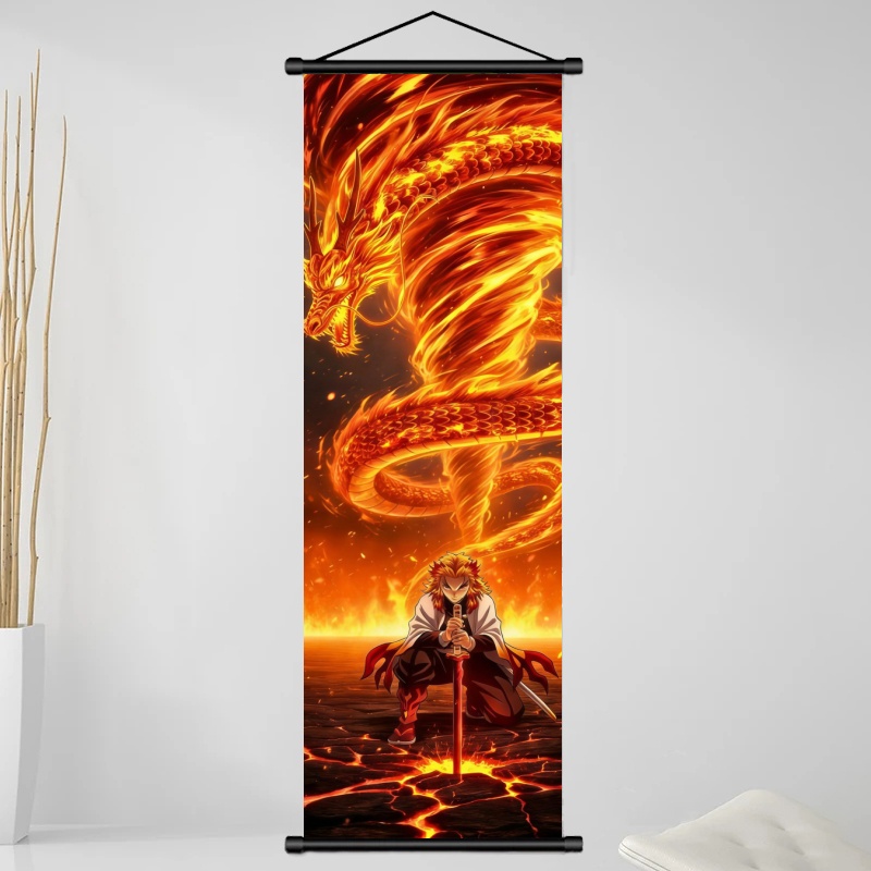 Demon Slayer Kyojuro Rengoku H - Textiles For Home incelemesi ve fiyatı