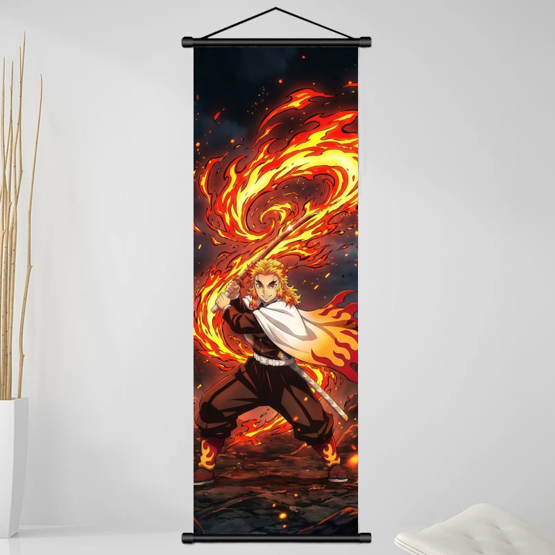 Demon Slayer Kyojuro Rengoku H - Textiles For Home incelemesi ve fiyatı