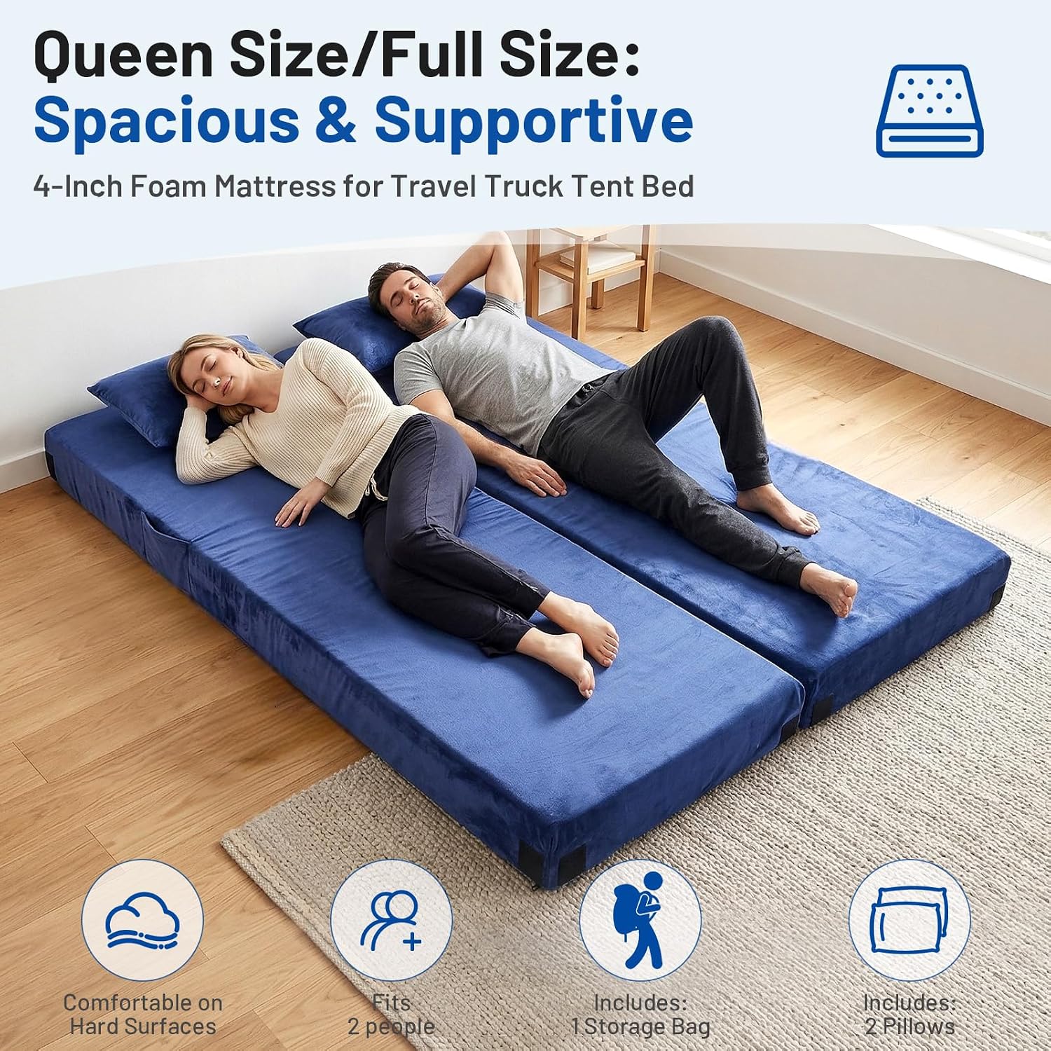 Hafızalı Köpük Kamp Şiltesi Ya - Memory Foam Topper incelemesi ve fiyatı