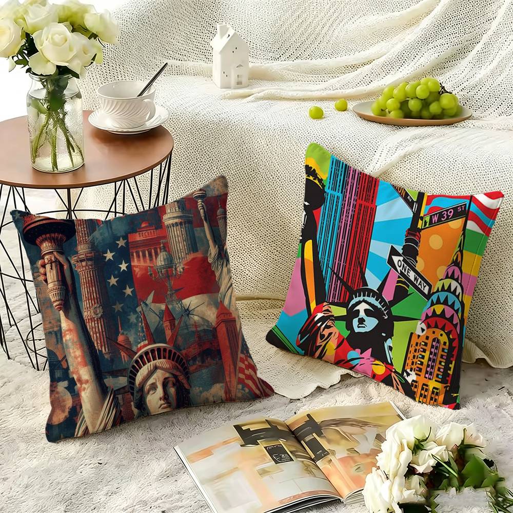 New York Şehri Görselli Yastık - Home Textiles City incelemesi ve fiyatı