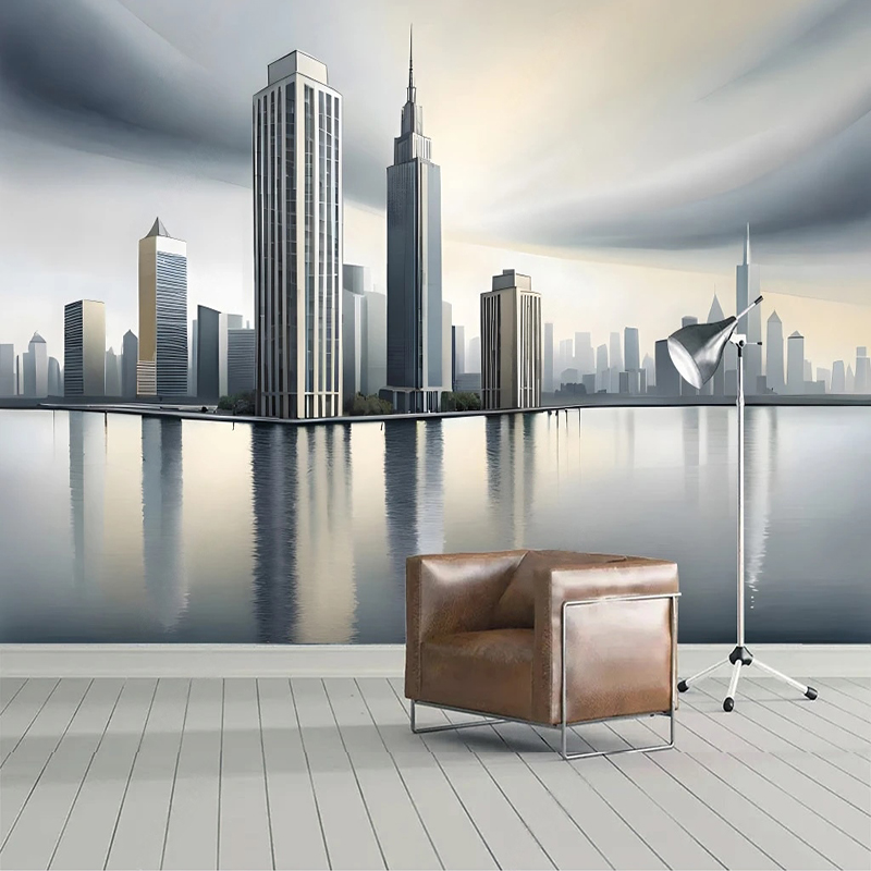 Özel 3D Duvar Resmi Geometrik  - Home Textiles City incelemesi ve fiyatı