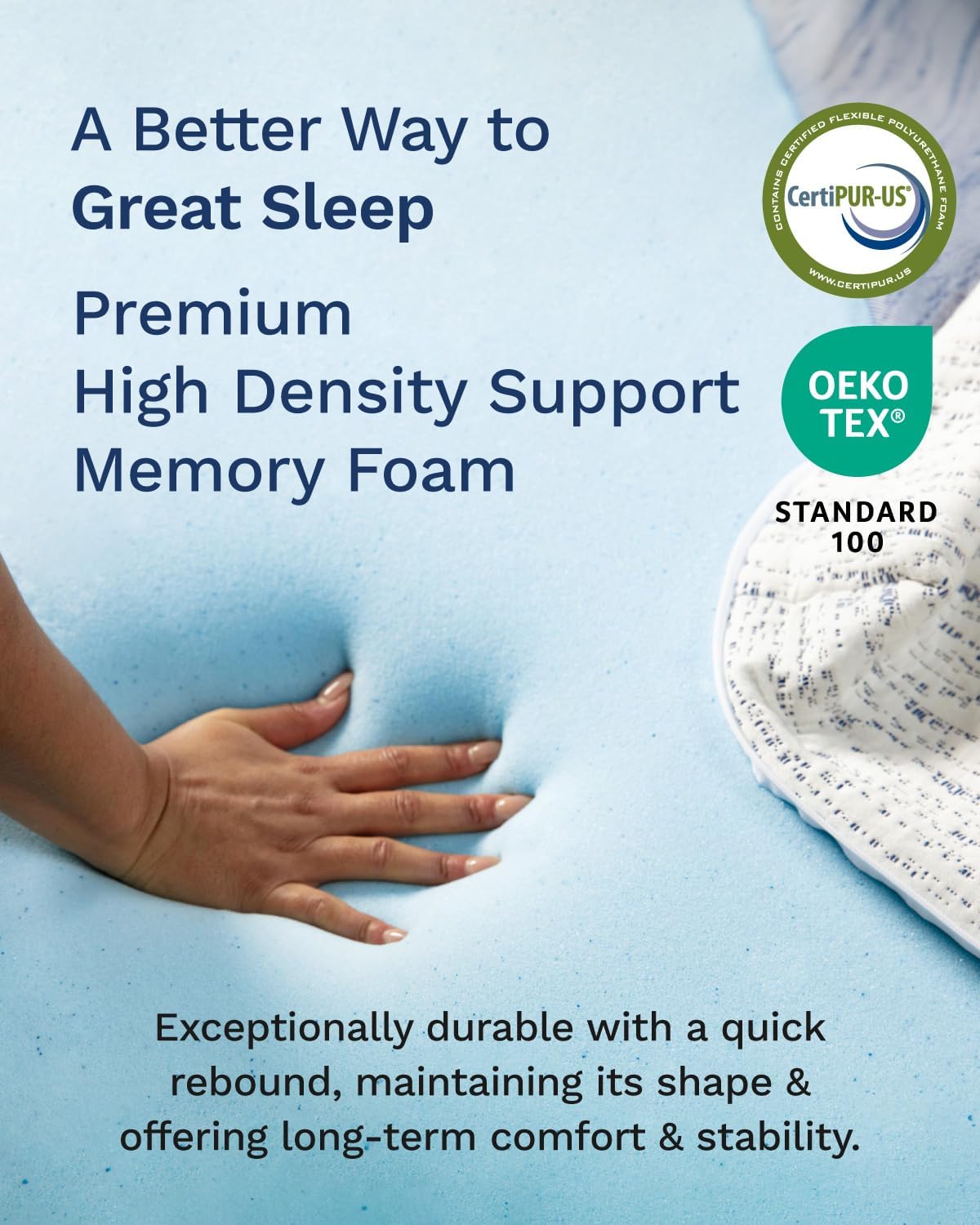3 İnç Hafızalı Köpük Yatak Ped - Memory Foam Topper incelemesi ve fiyatı