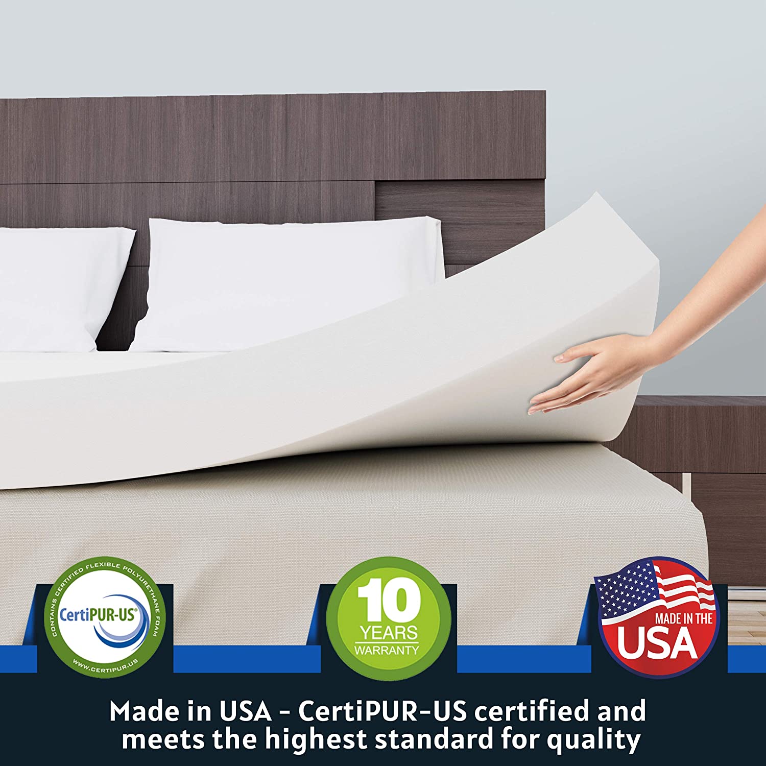 Çin'de Üretilmiştir, Lüks Otel - Memory Foam Topper incelemesi ve fiyatı