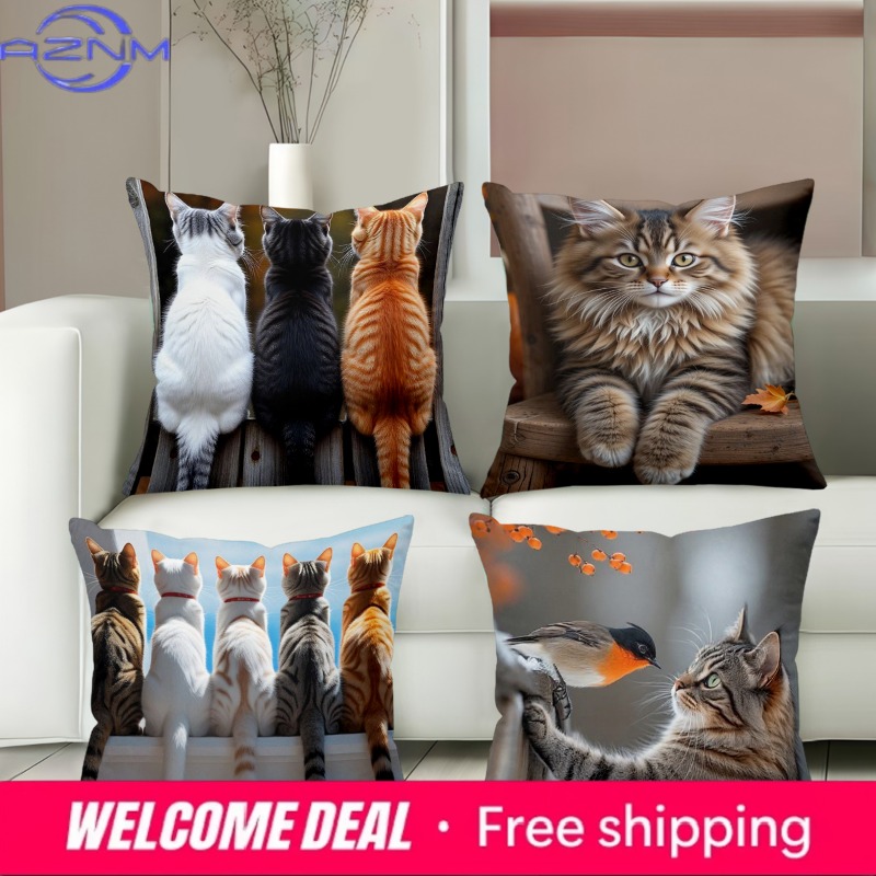 Ev İçin Farklı Kedi Görselleri - Home Textiles Images incelemesi ve fiyatı