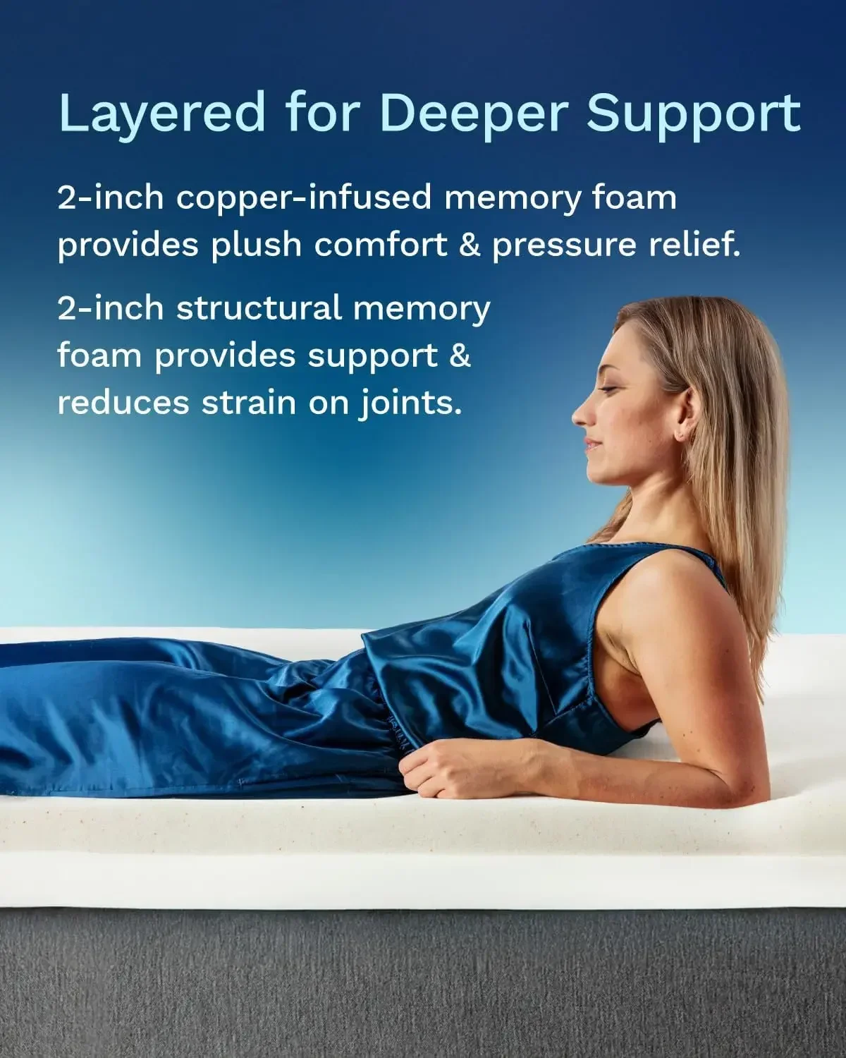 Aktif Soğutma Özellikli 4 İnç  - Memory Foam Topper incelemesi ve fiyatı