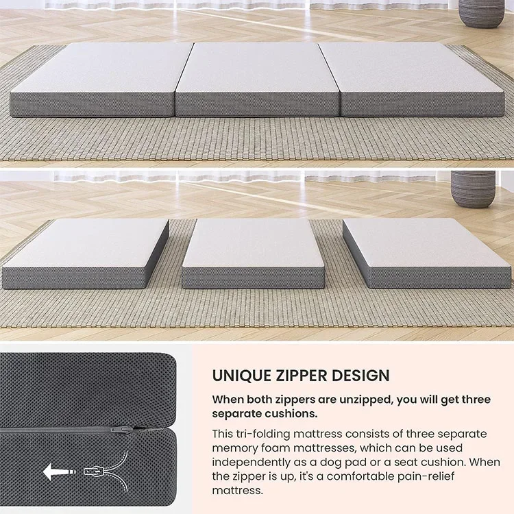 2026 Taşınabilir Üç Katlı Hafı - Memory Foam Topper incelemesi ve fiyatı