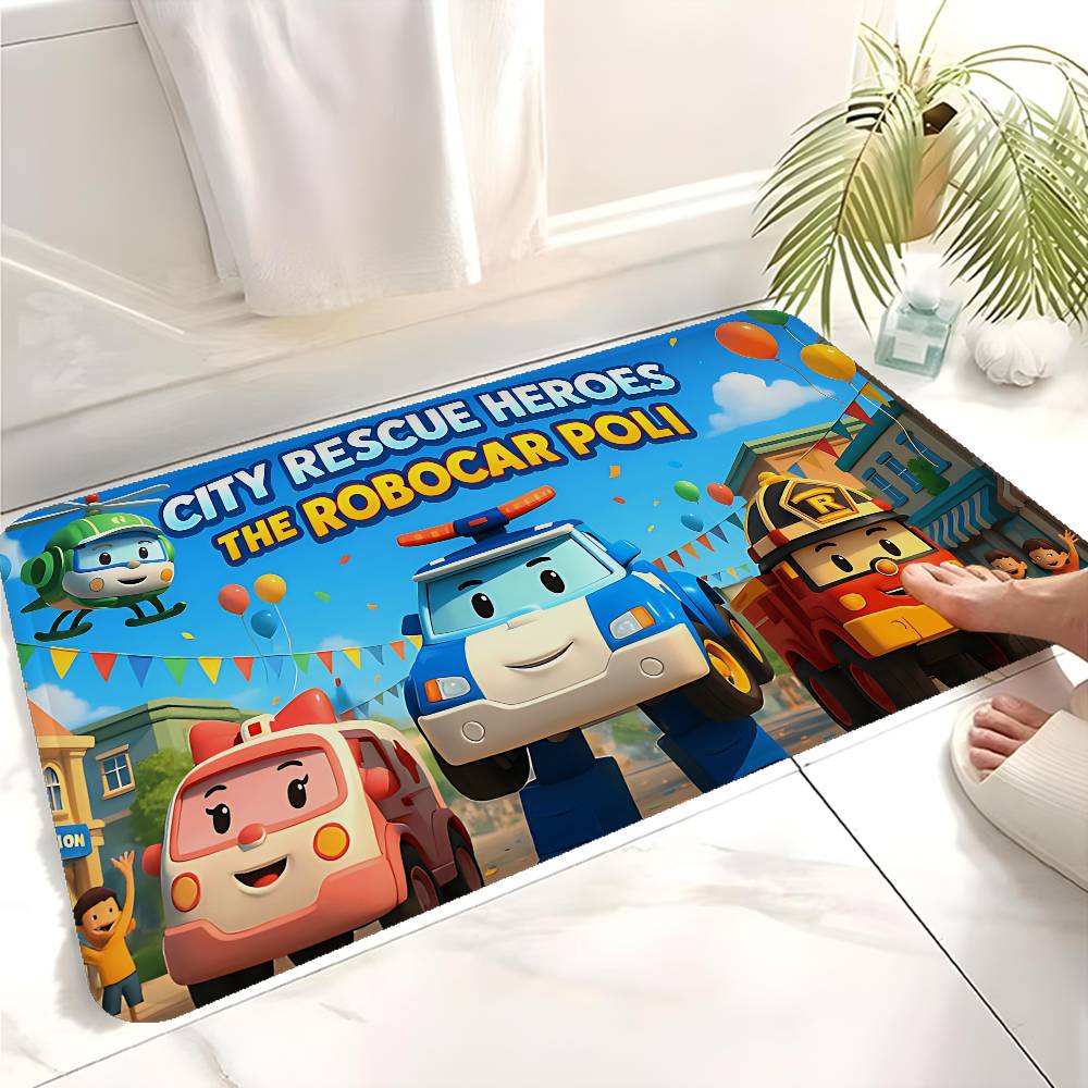 Robocar P-Polis logolu banyo p - Home Textiles Logo incelemesi ve fiyatı